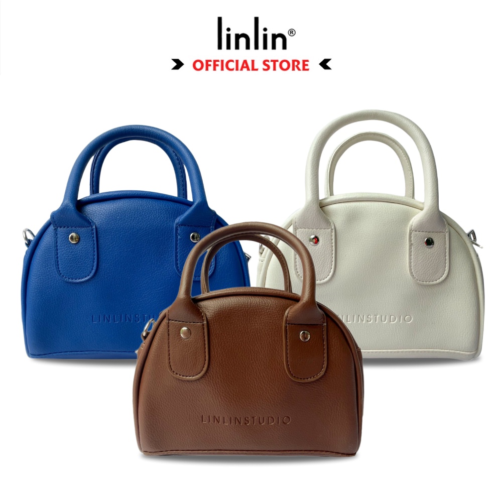 Túi Da Đeo Vai Izzy Carry Bag - 3 Màu : Kem / Hồng / Xanh