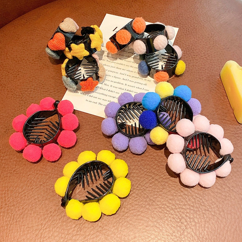 Kẹp Tóc Hình Bóng Nhiều Màu Sắc Phong Cách Năm Mới 2023 Cho Bé Gái dreamdiary
