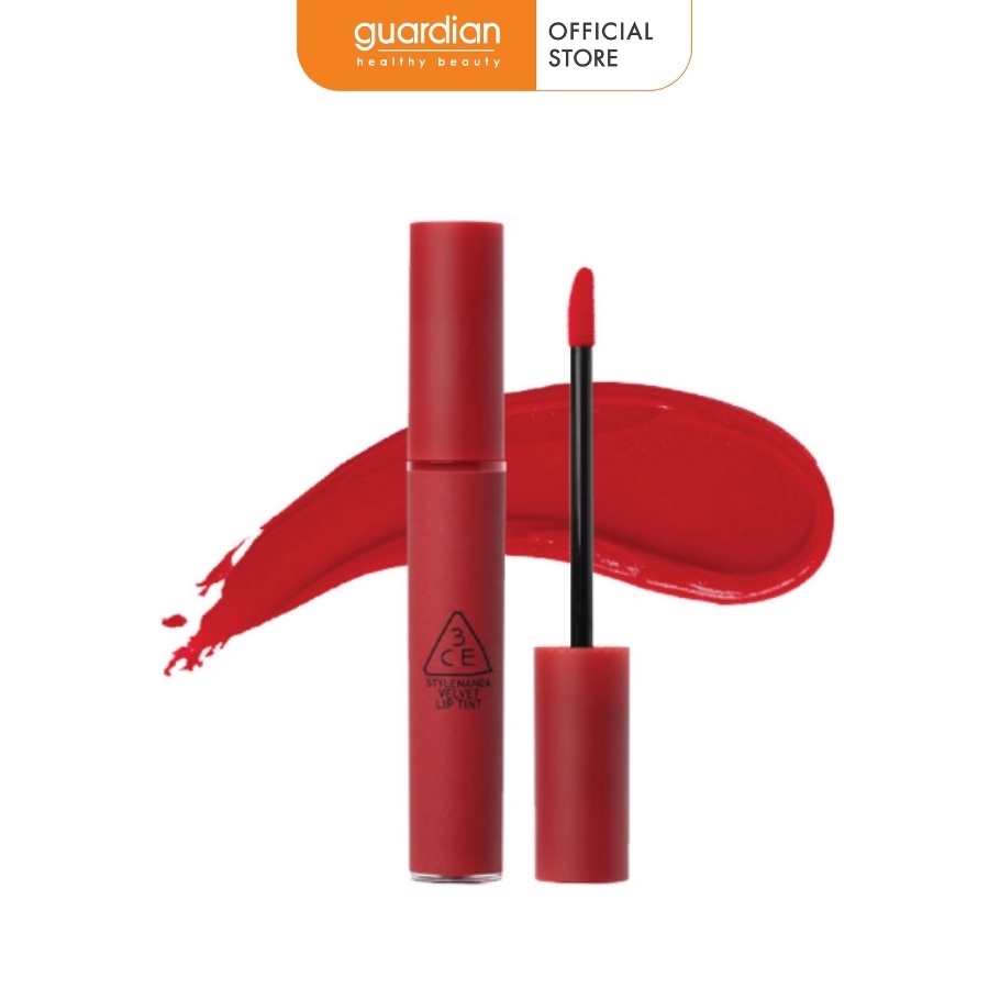 Son Kem Lì 3CE Mịn Màng Như Nhung Velvet Lip Tint #Private (Đỏ Hồng) 4g