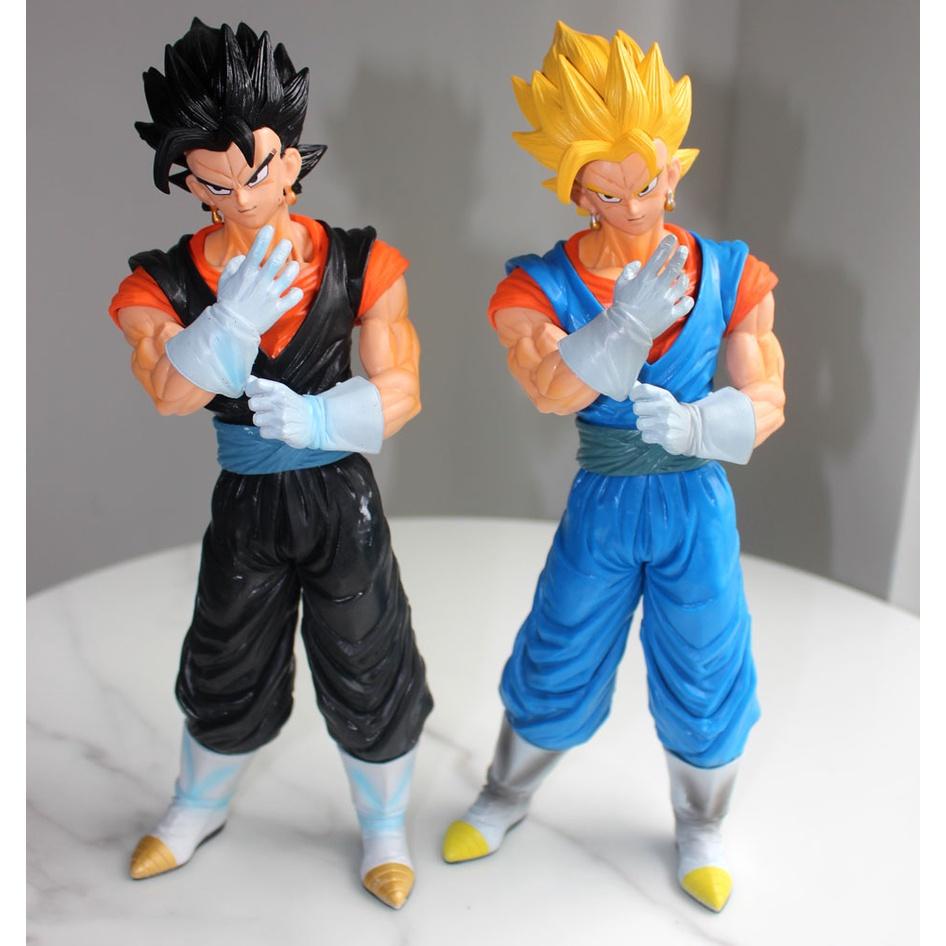 Mô hình 7 viên ngọc rồng Songoku Vegito tóc xanh ,tóc vàng hàng siêu chất cao 33 cm , figure 7 dragon ball