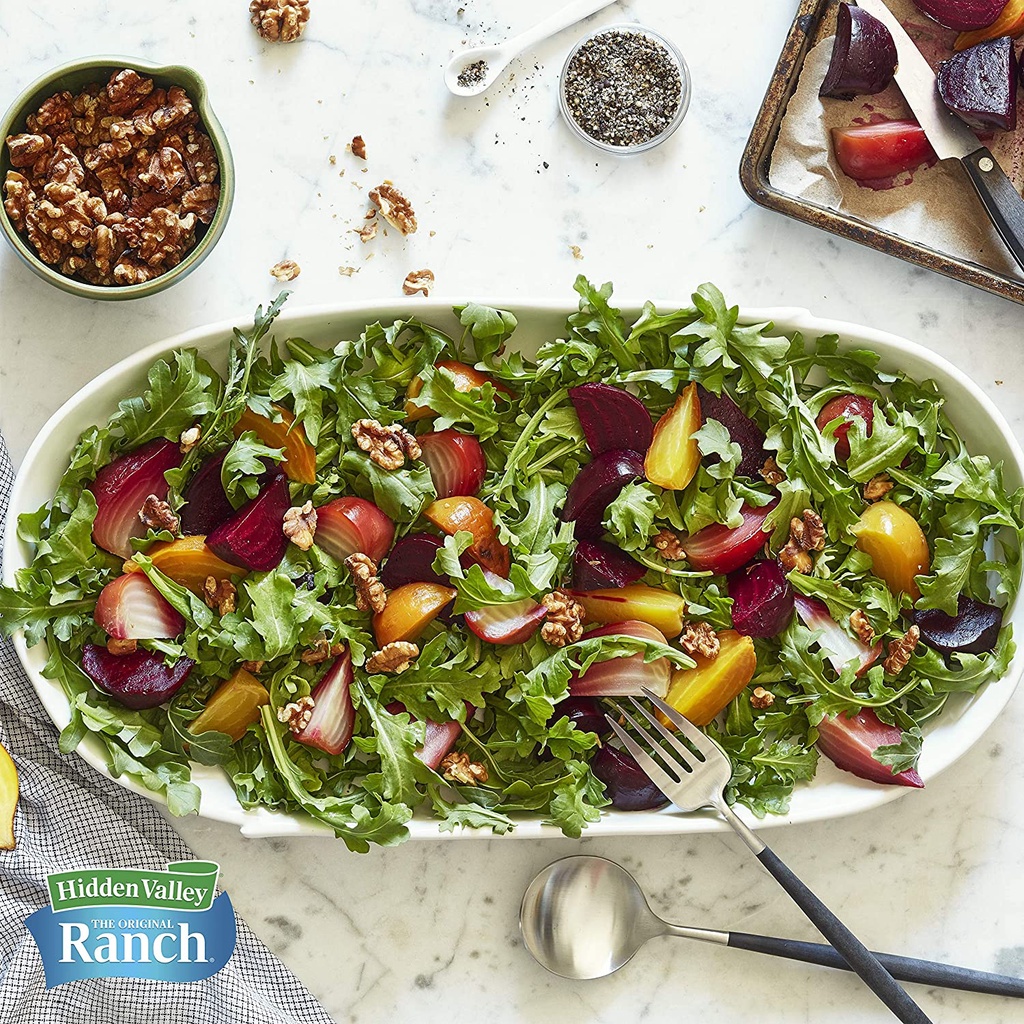 Sốt Chấm, Trộn, Ăn Kiêng Ranch Hidden Valley Original Ranch Salad Dressing & Topping, Gluten Free, Chai 236ml