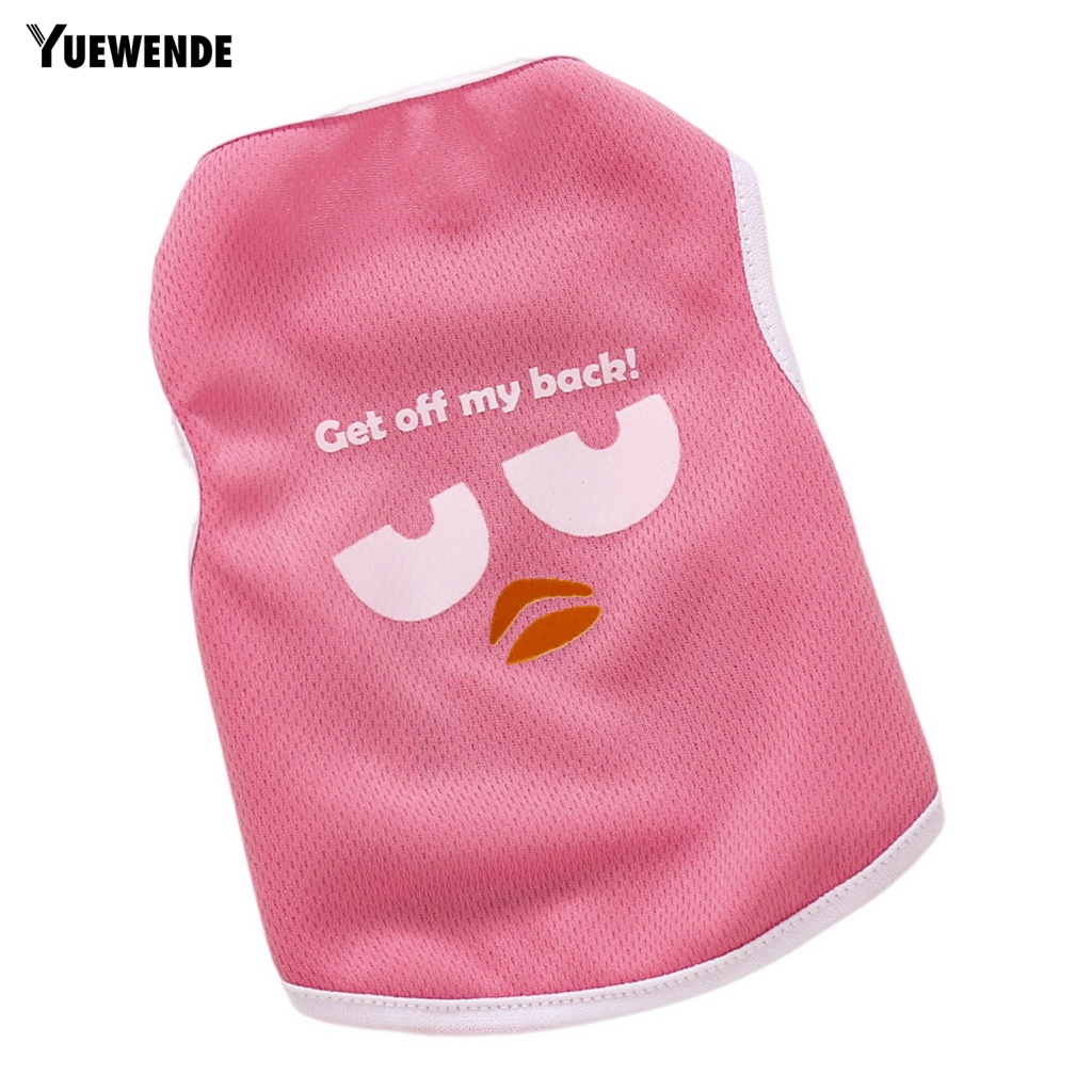 Áo Thun Mỏng Không Tay Thời Trang Cho Thú Cưng