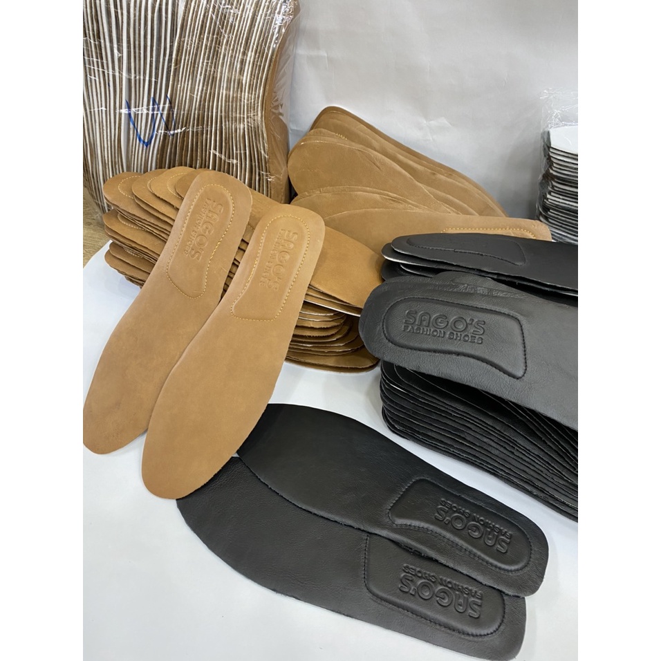 Lót Giày Da Bò Thật-L06  Tấm Lót Giày Giúp Ôm Chân Khi Giày Dãng Rộng,Thấm Hút Mồ Hôi Khử Mùi Hiệu Quả -Giày