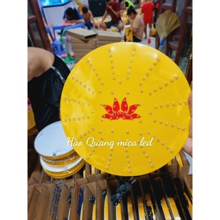 hào quang-đèn cũng phật-đèn led 50cm