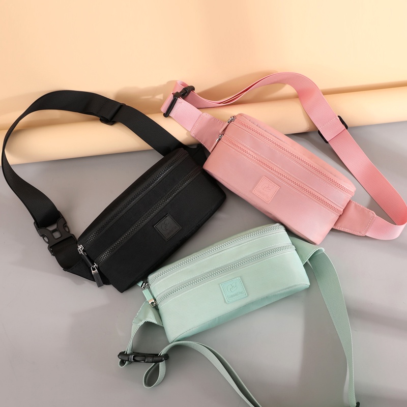 Túi đeo hông thời trang Túi ngực chống thấm nước đa màu Chuyến đi Xe máy Xe đạp