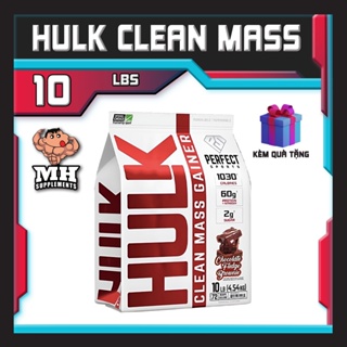 Mass Gainer Hulk Clean 4.5Kg 10Lbs Sữa Tăng Cân Cơ Nạc Hấp Thu Nhanh Cho