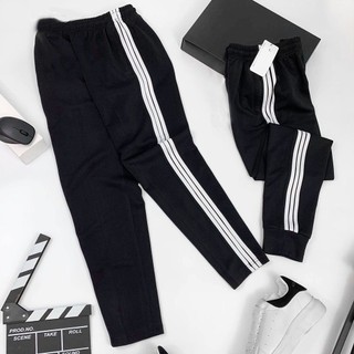 Quần Jogger Thể Thao Thể Thao 3 Sọc Bo Chân Thun Co Giãn Không Bai Không Xù ( từ 35kg -> 100kg)