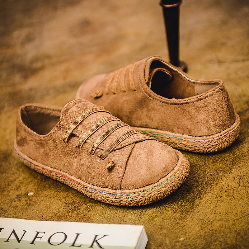 Giày Lười Đế Mềm Thời Trang retro Cho Nữ