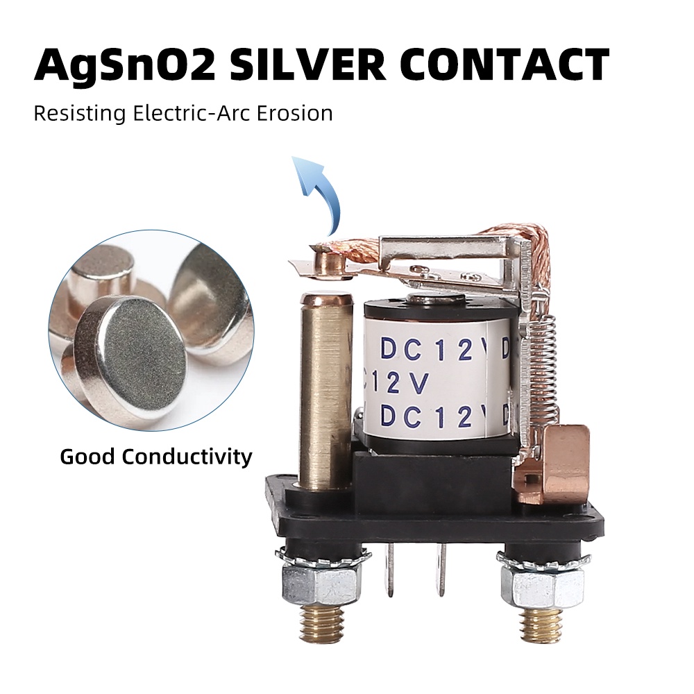 Rơ Le Khởi Động 200A 120A 100A 12V 24V Cho Xe Hơi