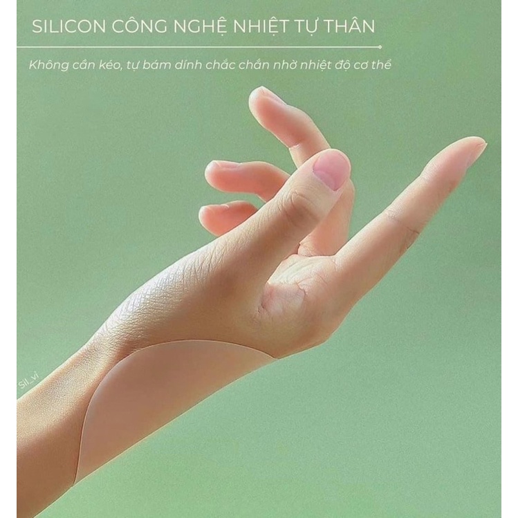 Miếng Dán Ngực Tự Thân  Tàng Hình Tự Dính Không Keo Ôm Sát Ngực Không Rơi