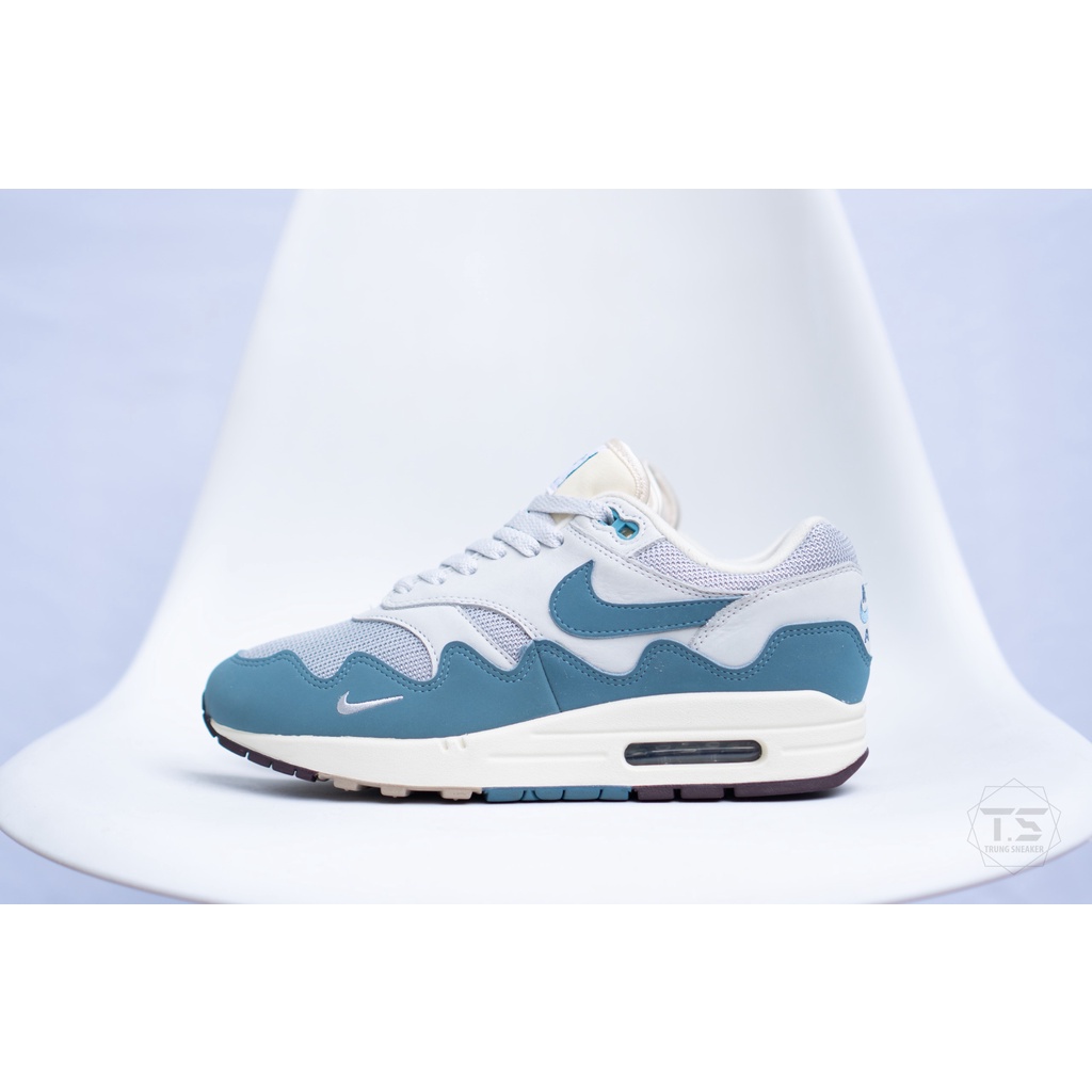 Giày Nike Air Max 1 x Patta Aqua Noise DH1348-004 2hand