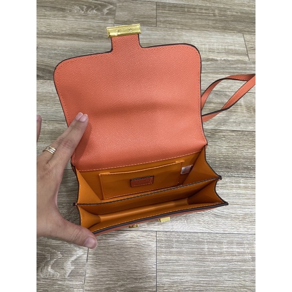 Túi si da thật HM