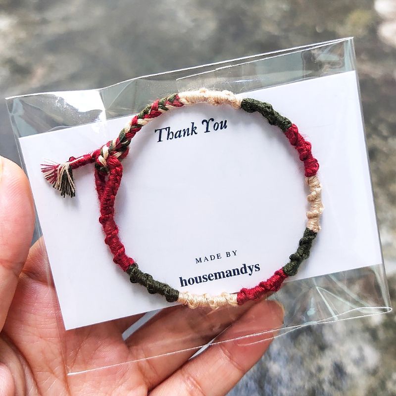 Vòng quấn handmade phối 3 màu