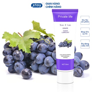 Gel bôi trơn XUNZLAN Grape, hương nho, gel gốc nước, 30ml