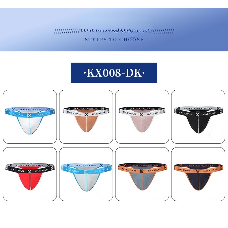 Quần Lót Nam Lưng Thấp Siêu Nhẹ Gợi Cảm KX008-DK