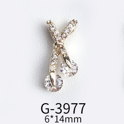 Charm nơ đính đá cao cấp không han gỉ hot trend