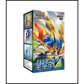 Pokemon Card "Sword" Enhanced Booster Korean 1 BOX