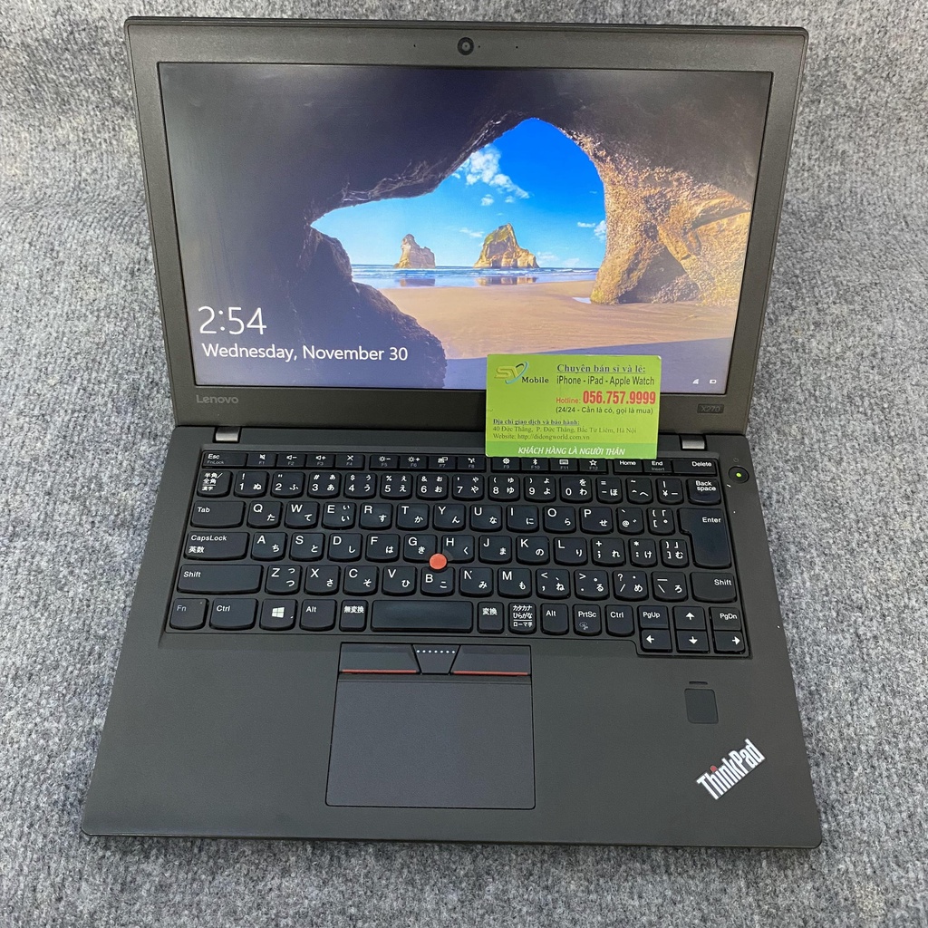 Laptop thinkpad X270 core i5 4gb  thiết kế nhỏ gọn.Hàng chính hãng Nhật.Bảo hành 6-12 tháng. | BigBuy360 - bigbuy360.vn