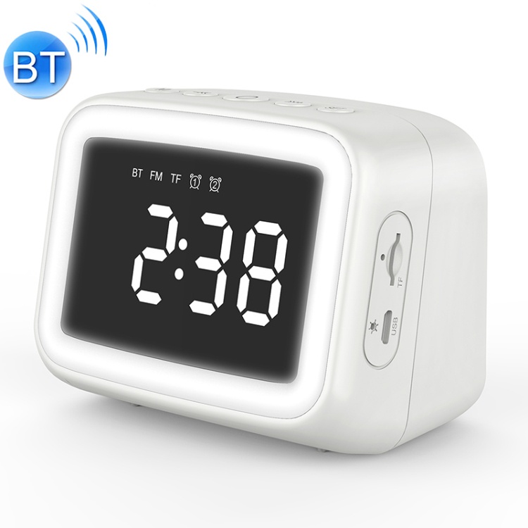 Loa Bluetooth AEC BT-511 Có Đèn LED HD Hỗ Trợ Thẻ TF 32GB TF Và Đồng Hồ Báo Thức 3.5mm AUX & Dual Và Chức Năng Gọi Rảnh Tay