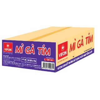 Thùng mì gà tím vifon