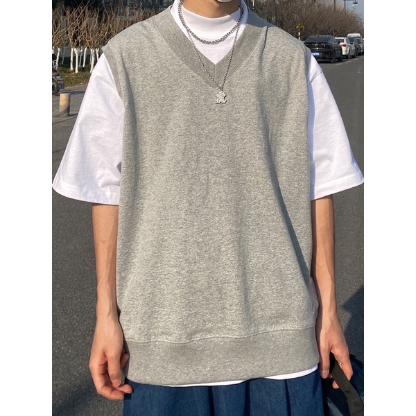 Áo Gile Nam INFLATION Form Rộng Chất Nỉ Mềm Mịn Hàng Cao Cấp