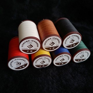 0.55mm cuộn chỉ may vá vật liệu da polyester hình tròn 0.55mm