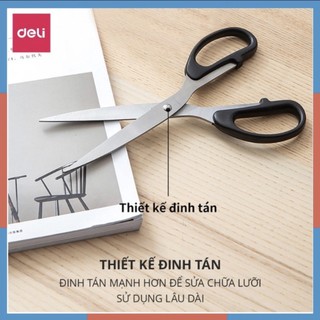 Kéo văn phòng Deli 6009 (180mm)