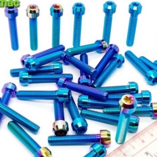 [ Đủ Size ] Ốc Titan 6 li GR5 đầu trụ Gắn lốc máy, Dàn áo,.....