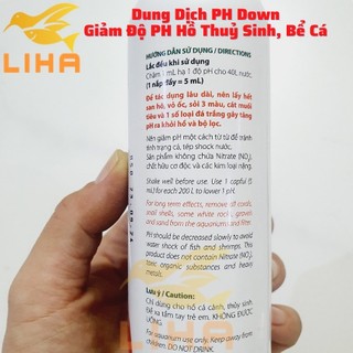 Dung Dịch pH Down - Giảm Độ pH Cho Hồ Thuỷ Sinh, Cá Cảnh