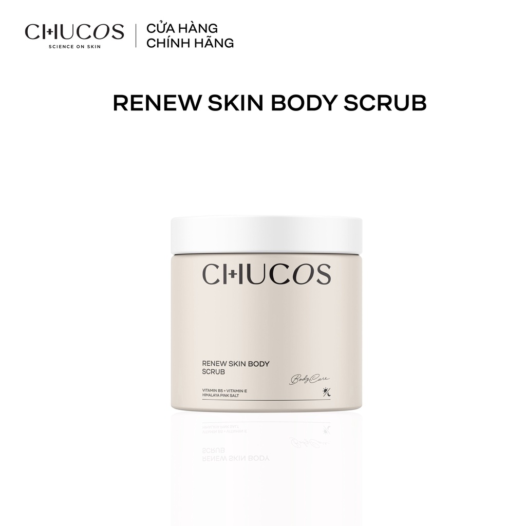 Tẩy da chết toàn thân Renew Skin Body Scrub CHUCOS 200g