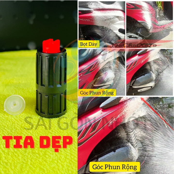 Bình Xịt Rửa Xe Bọt Tuyết Cầm Tay 2L, Rửa Xe Máy Xe Oto Tại Nhà