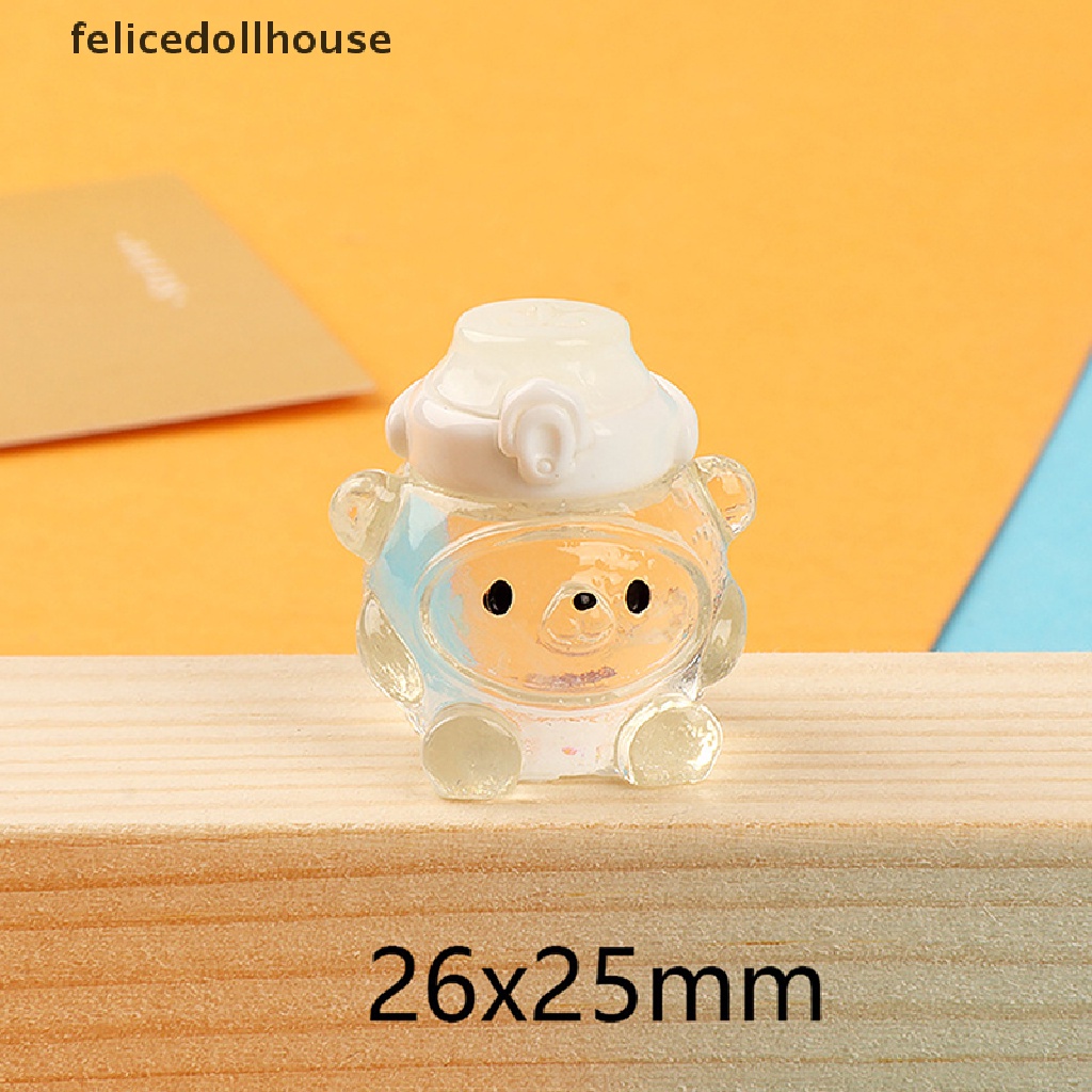 Đồ Chơi Mô Hình Bình Nước Mini Hình Gấu Dễ Thương