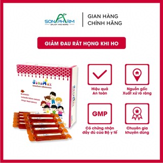 Sonamux – Giảm ho, viêm họng, viêm phế quản