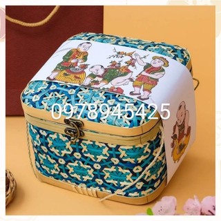 Giỏ mây tre hộp mây tre làn tre đựng quà cao cấp