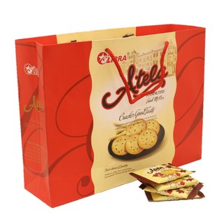 Bánh Cracker Mè Đen Atela 342g