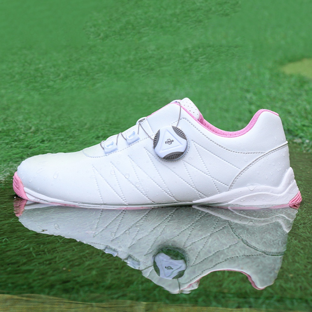 PGM Giày golf nữ Giày thể thao không thấm nước Giày thể thao golf siêu nhẹ với nút thời trang