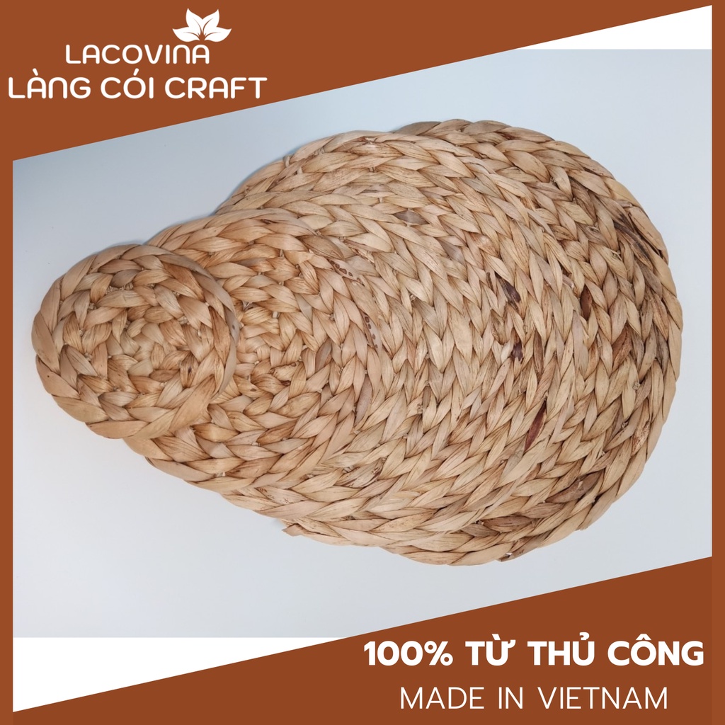 Lót lục bình Làng Cói cỡ từ 10cm - 30cm