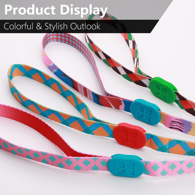 HamshMoc Dây Dắt Thú Cưng Đi Dạo Bằng Nylon Bền Bỉ Có Thể Điều Chỉnh Độ Dài Họa Tiết Thời Trang Và Không Rối Móc Nặng 1