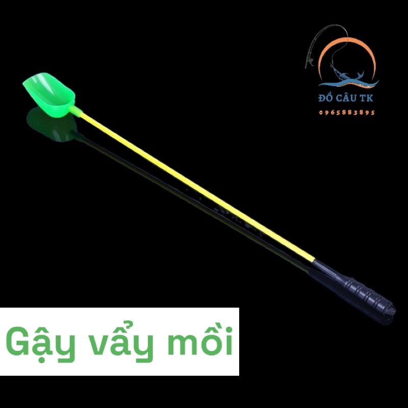 Gậy Xả Mồi Thìa Ném Mồi Nhựa Siêu Bền Kích Thước 70cm Đồ câu TK
