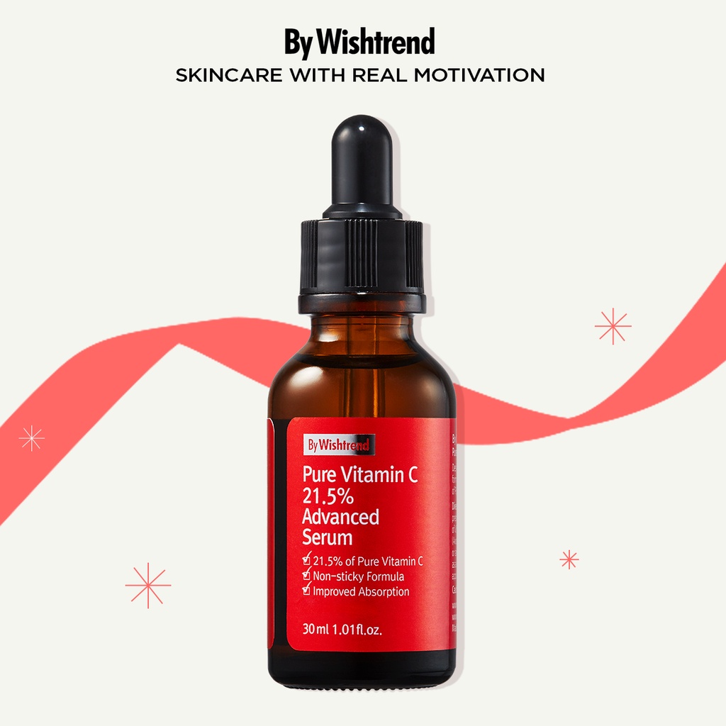 Tinh Chất Dưỡng Sáng Da, Ngăn Ngừa Lão Hóa Wishtrend C21.5 Pure Vitamin Advanced Serum 30ml