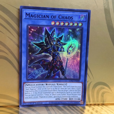 Lá bài Magician of Chaos \ LDS3-EN089(Blue) \ Ultra 1st