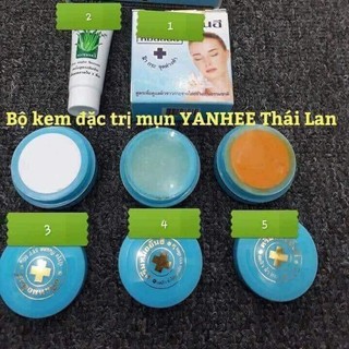 Bộ kem sạch mụn thái lan [ màu xanh ]