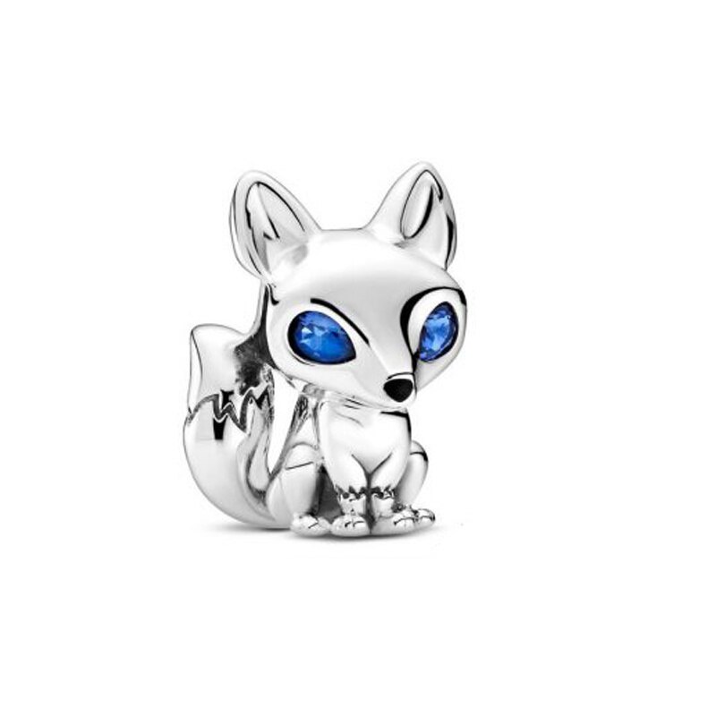 PANDORA Hạt Charm Mạ Bạc 925 Hình Chú Sóc / Lạc Đà / Lạc Đà Alpaca Thời Trang Mùa Thu Cho Nữ DIY