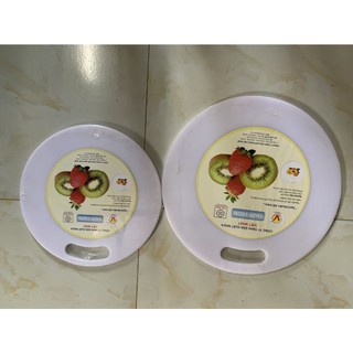 Thớt nhựa tròn Việt Nhật đủ size bền đẹp thớt nhựa cao cấp kháng khuẩn