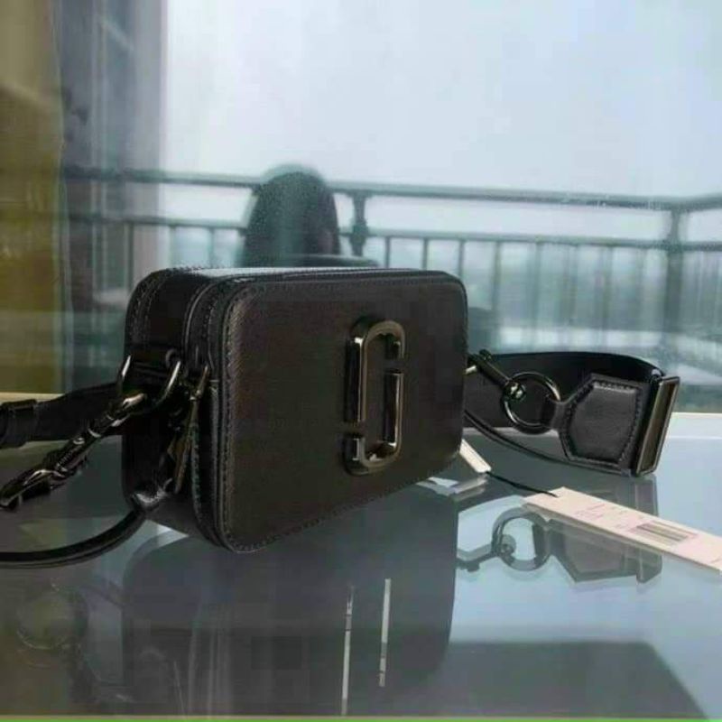 Túi m@rc Jacobs đen huyền da thật xịn sò