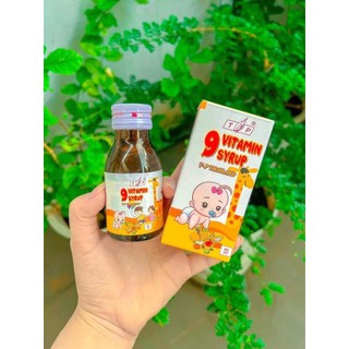Combo 3 chai siro ăn ngon 9 vitamin tp thái lan