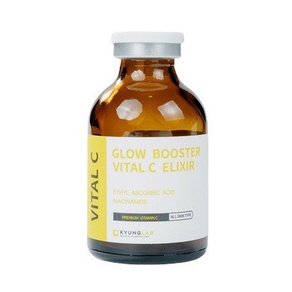 Huyết thanh vitamin C Glow Booster Vital C Elixir Kyunglab chính hãng 30ml, giúp tái sinh tế bào da, trắng sáng, da khỏe