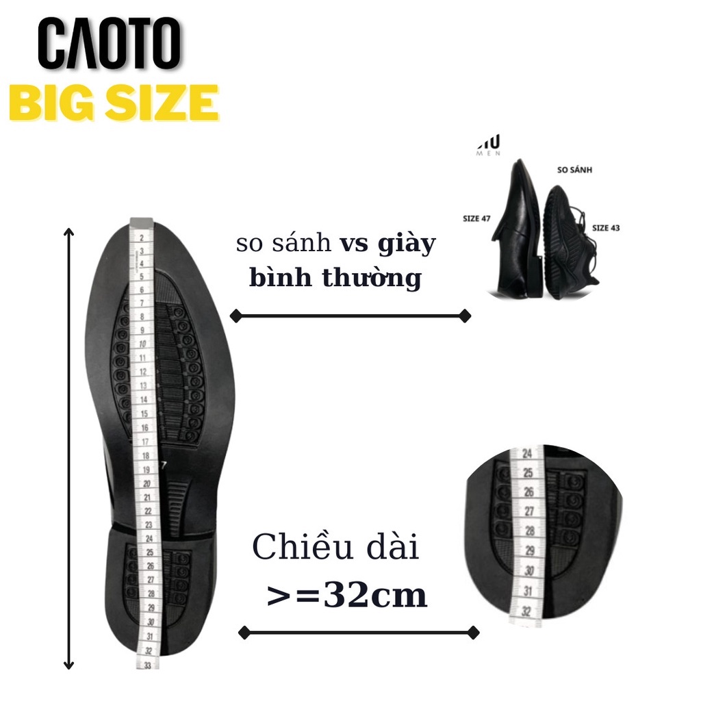 Giày Lười Nam Roman Da Big Size - Giày Lười Big Size Nam 45 46 47 48