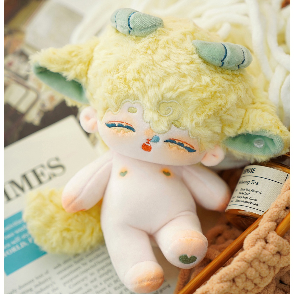 Búp bê không thuộc tính Chúc Quang & Bé Bơ & Hoa Lan 20cm