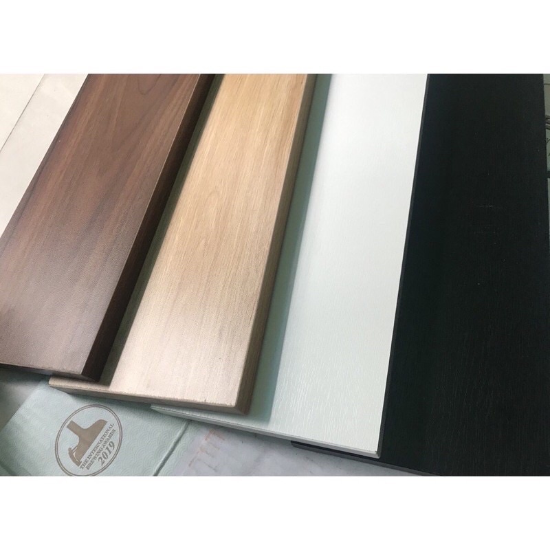 Thang ngang kệ gỗ treo tường kèm vít âm tường